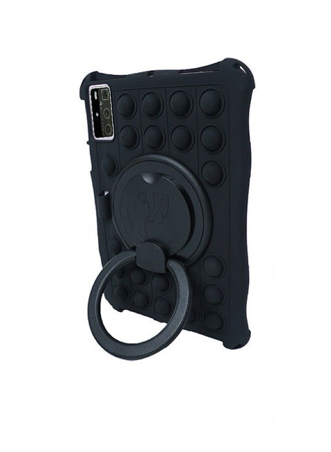 AROAQ 10 Pro Tablet PC, 10.1 Inch Large HD Screen Kids Tablet, 250GB Storage 8MP Camera Children Pad With Fast Octa Core Processor, Easy To Carry Touch Pad With Bubble Cover, (1pc, Black) - Image 1