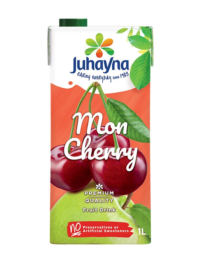 Juhayna Mon Cherry Fruit Drink- 1 Liters - Image 1
