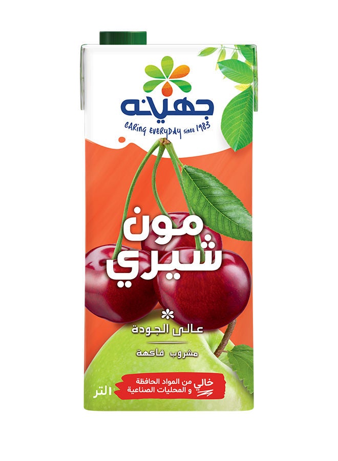 Juhayna Mon Cherry Fruit Drink- 1 Liters - Image 2