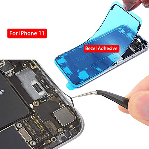 MEEFIX Front Screen Frame Waterproof Anti-Dust Adhesive Glue Tape Replacement for iPhone 11 (6.1 inch) - Image 2
