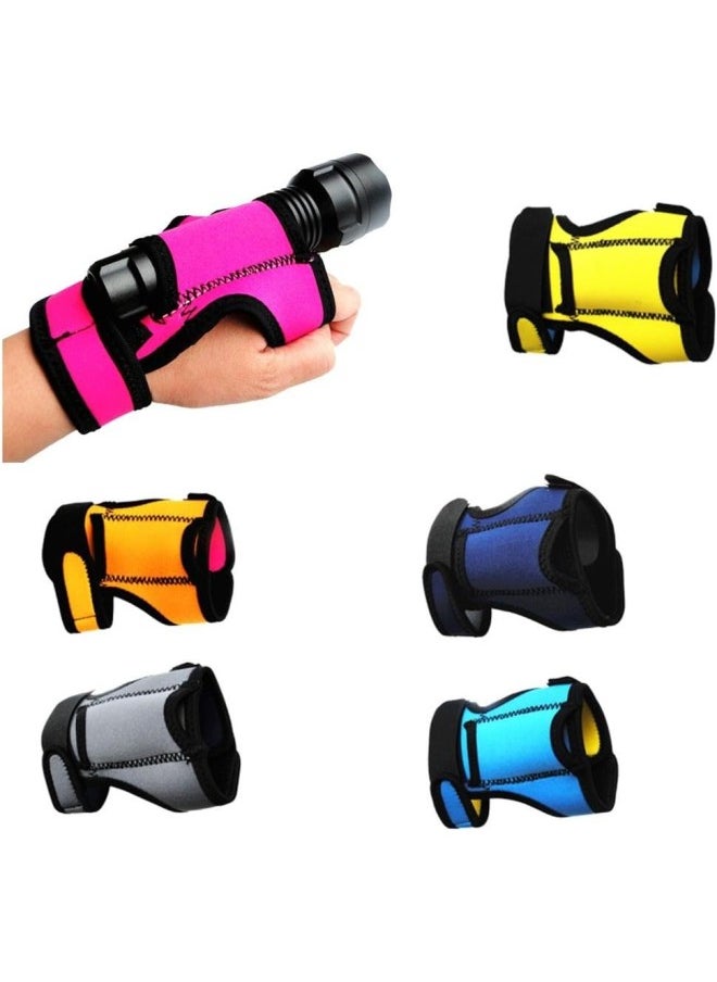 silvercnc Neoprene Dive LED Light Arm Hand Strap Mount Holder Underwater Torch Accessories  - Image 2