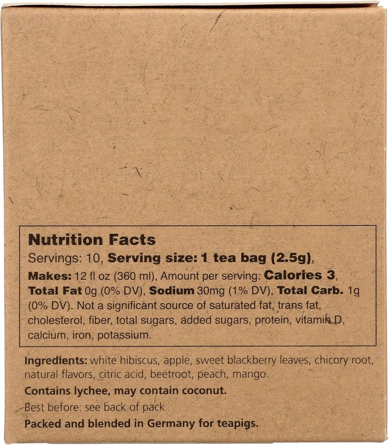 TEAPIGS Peach & Mango Cold Brew Tea - Image 2