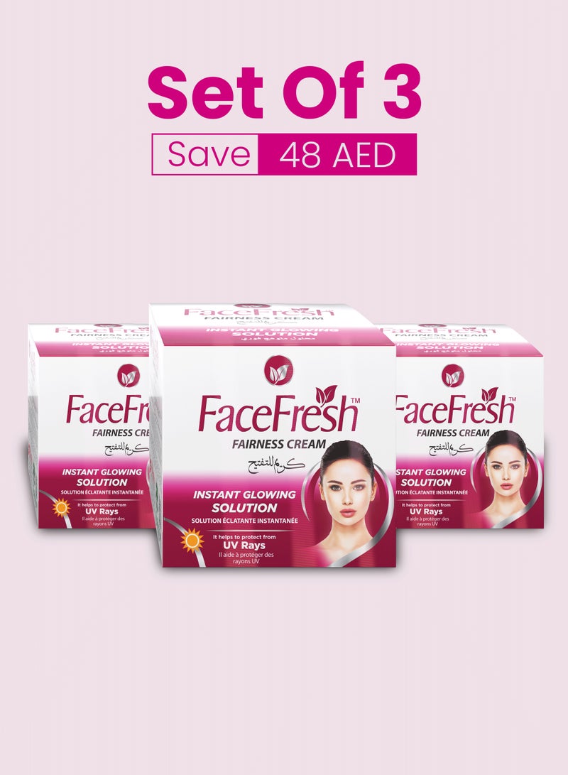 Face Fresh Radiance Jar (Set of 3) - Image 1