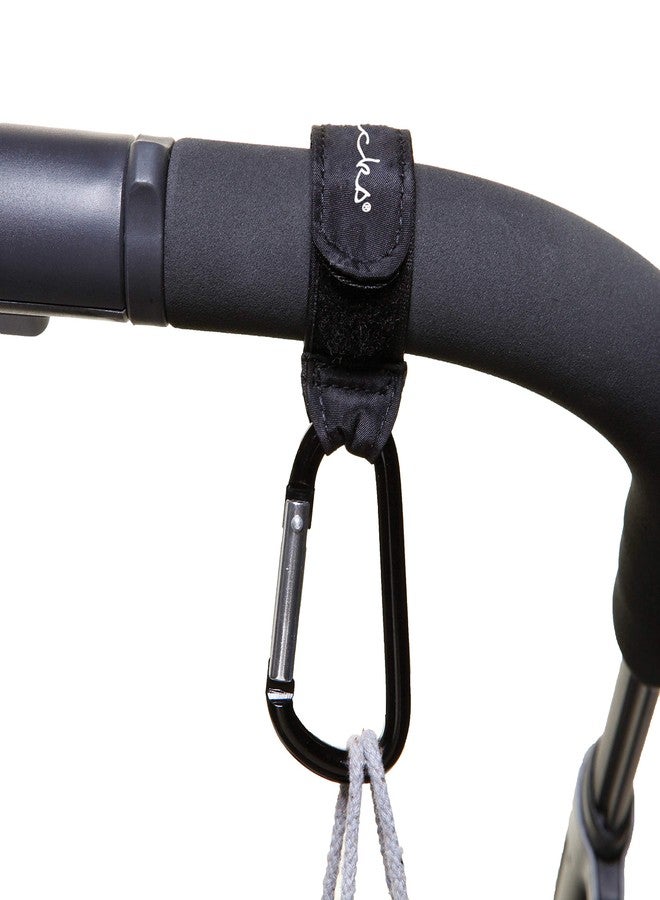 Little Chicks Stroller Hooks Clip Carabiner - Purse and Bag Hanger - 2 Pack - Model CK095 - Image 3