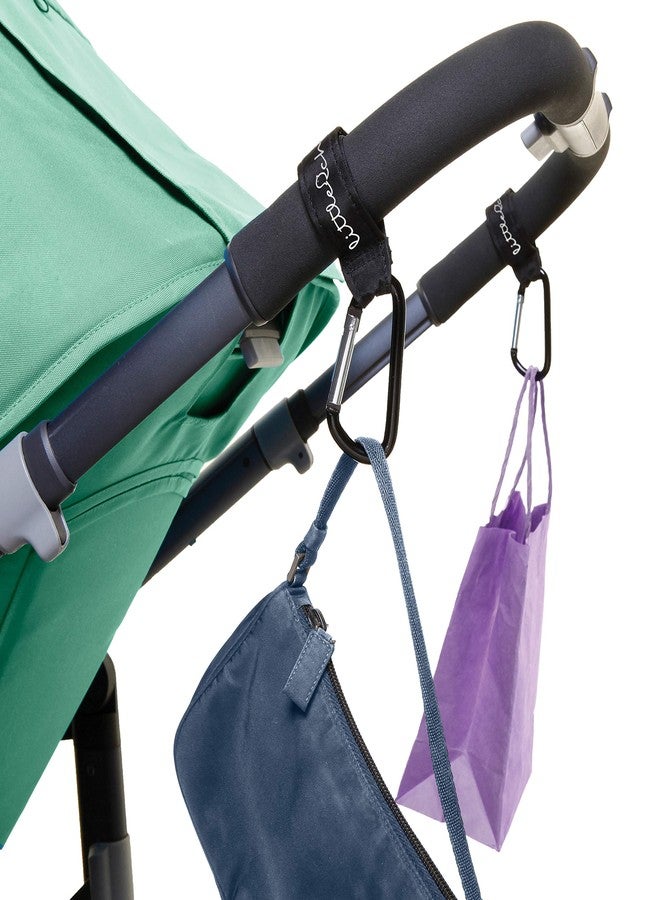 Little Chicks Stroller Hooks Clip Carabiner - Purse and Bag Hanger - 2 Pack - Model CK095 - Image 4