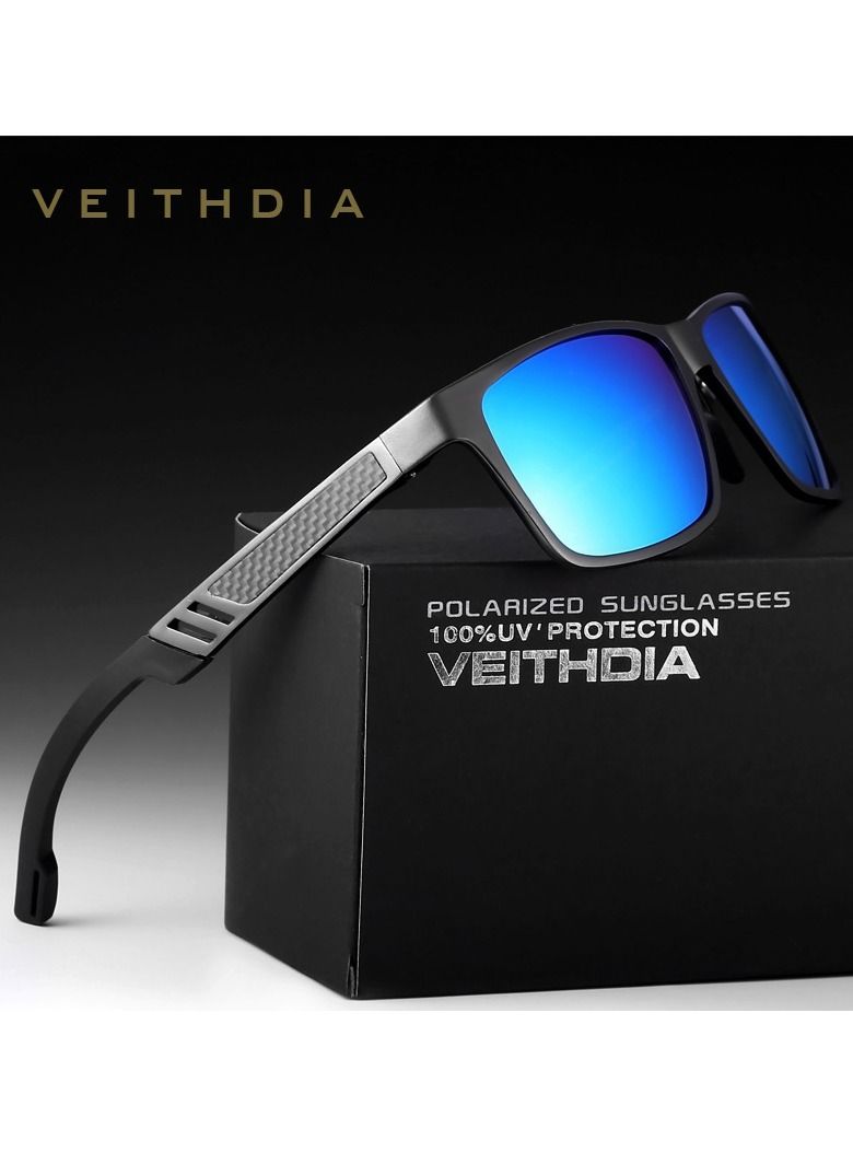 Veithdia Aluminum Magnesium Dazzling Polarized Sunglasses - Image 3
