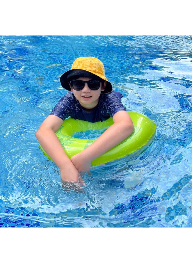 Generic - Chubby Boys Swimsuit Boys' Plus Size Split Teenager Chubby Boys Children Swimsuit Set-Color:23005 Fat Children Shark (including The Same Swimming Cap)-Size:XXXL (suitable For 60.00 Kg-70.00 Kg - Image 1