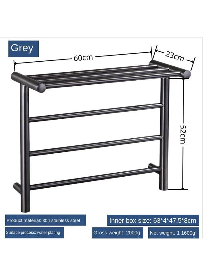 Bluejw Water Plated 304 Stainless Steel Seasonal Hotel Hanger Towel Rack Project Special Towel Rack Storage Rack Drying Rack  - Image 1