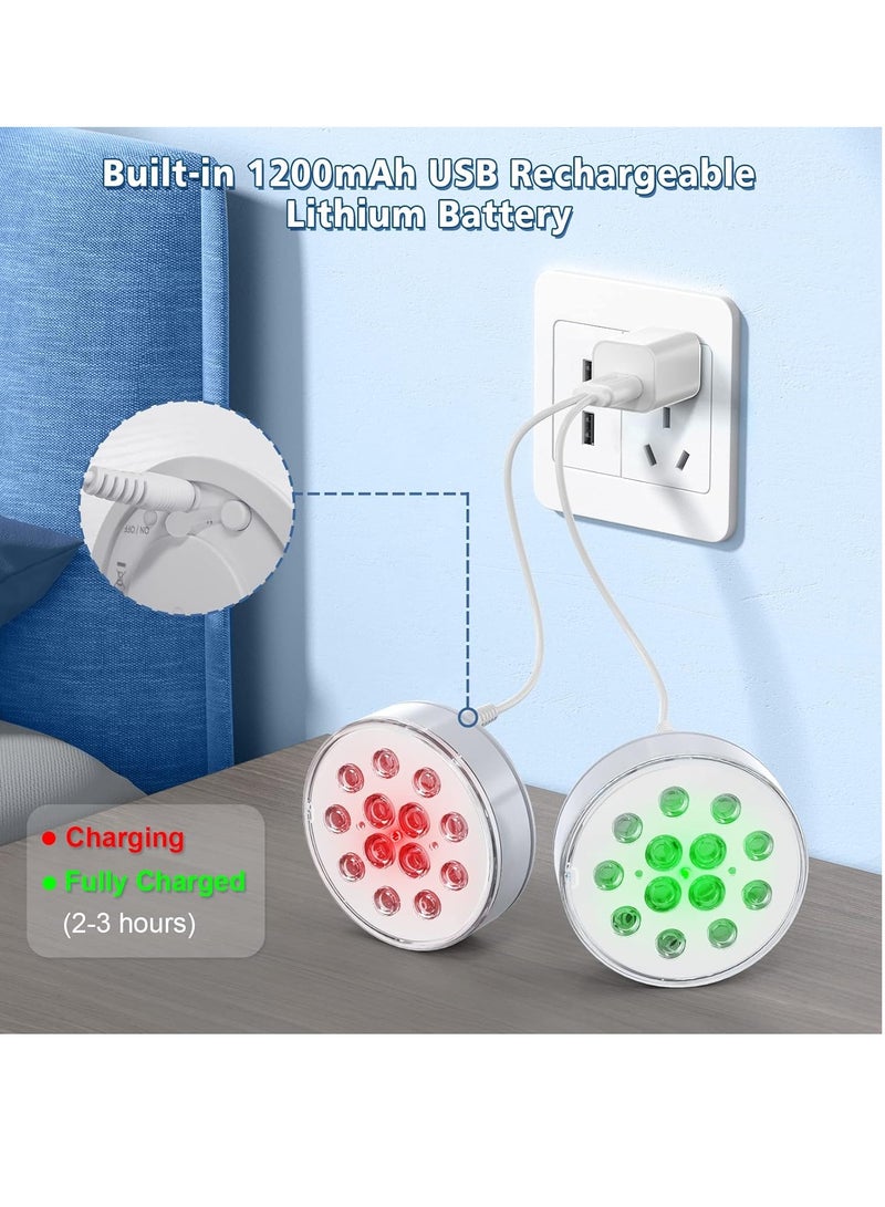 KASTWAVE Pool Lights, Submersible Led Pool Lights,  Hot Tub Lights, Remote IP68 Waterproof 16 Colors Hot Tub Underwater Pool Lights for Above Ground Inground Pool, Bath, Party, Vase - Image 4