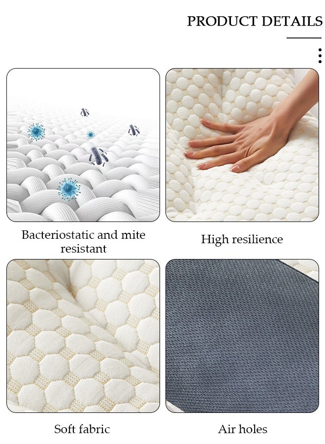 DUNISO وسادة سوبر كومفورت المريحة بتصميم مريح لتخفيف آلام الرقبة والرأس والكتف، وسائد دعم مائلة للنوم على السرير، وسادة طبية للعمود الفقري العنقي لراحة النوم الجانبي والظهري والبطني. - Image 2