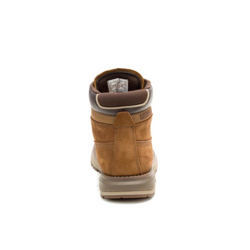 CATERPILLAR CAT Pursue Men’s Boot – Lightweight, Cushioned, Durable Everyday Leather Boot – Bronze Brown - Image 4