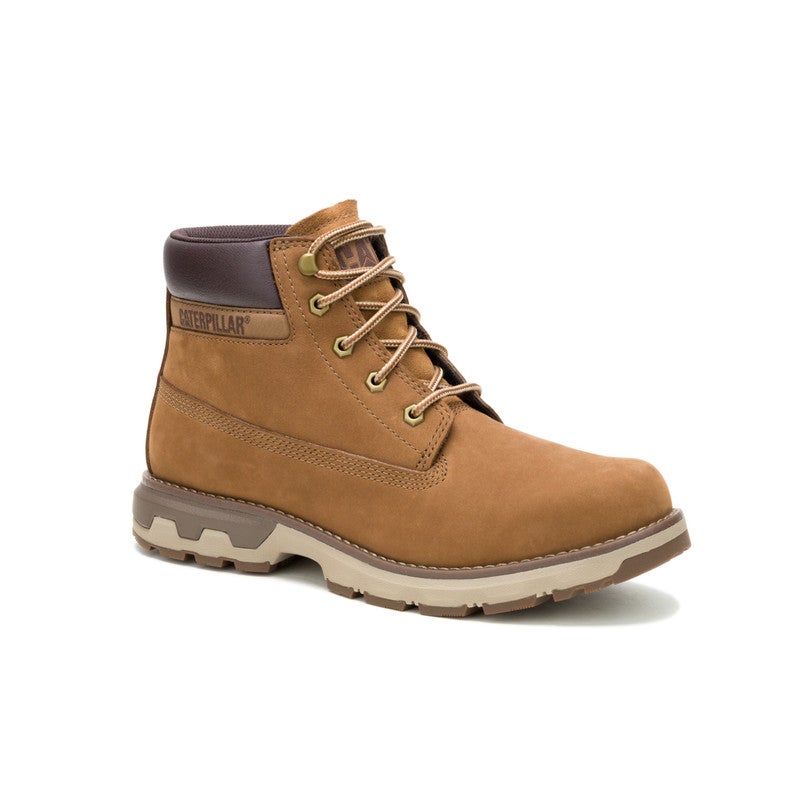 CATERPILLAR CAT Pursue Men’s Boot – Lightweight, Cushioned, Durable Everyday Leather Boot – Bronze Brown - Image 2
