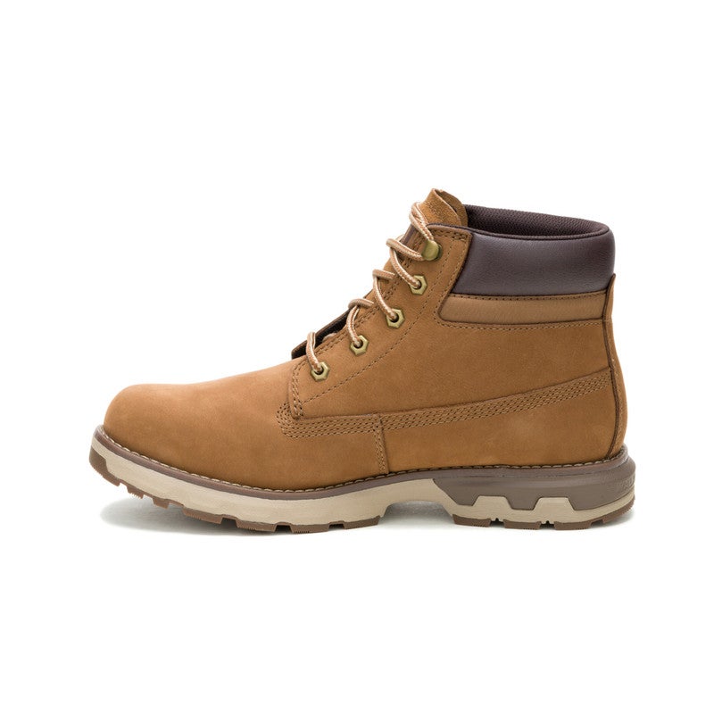 CATERPILLAR CAT Pursue Men’s Boot – Lightweight, Cushioned, Durable Everyday Leather Boot – Bronze Brown - Image 3