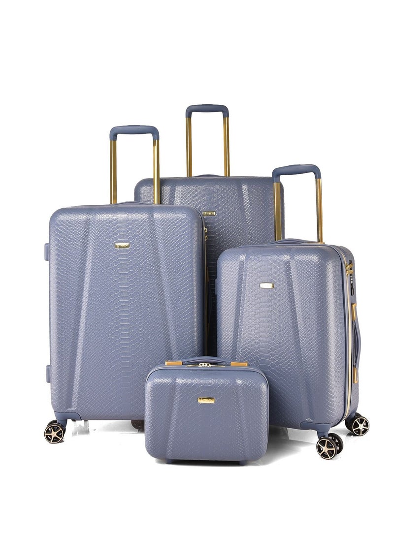 Track Suitcase Set 4 Pieces Size 28/24/20/12 inch 2412/4p - Image 1