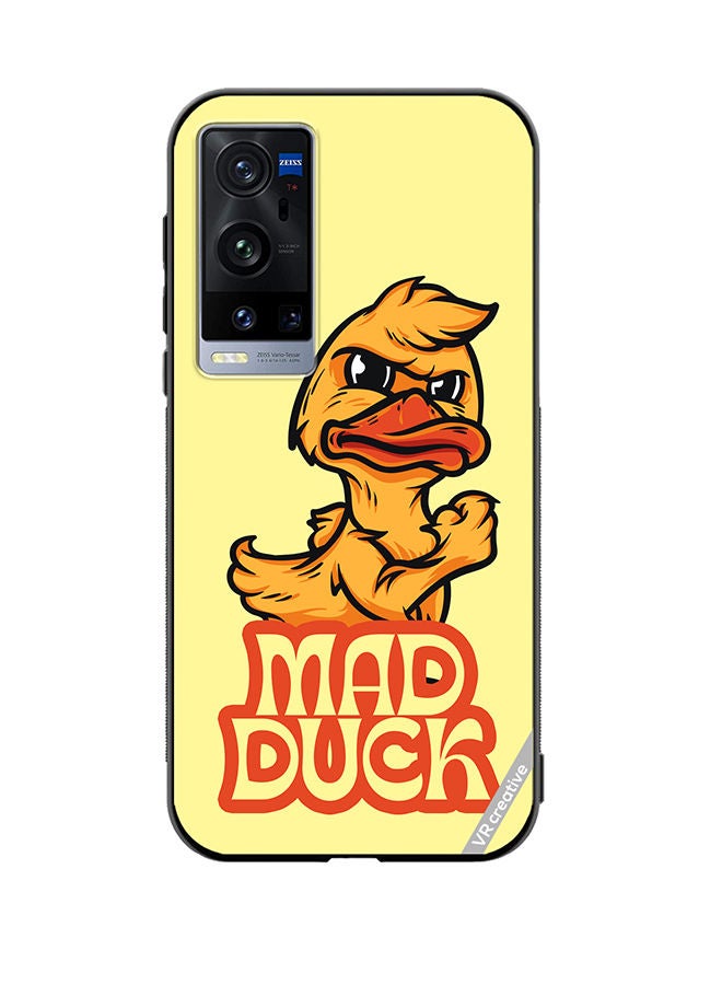 VR CREATIVE Protective Case Cover For Vivo X60 Pro Plus Mad Duck Design Multicolour - Image 1