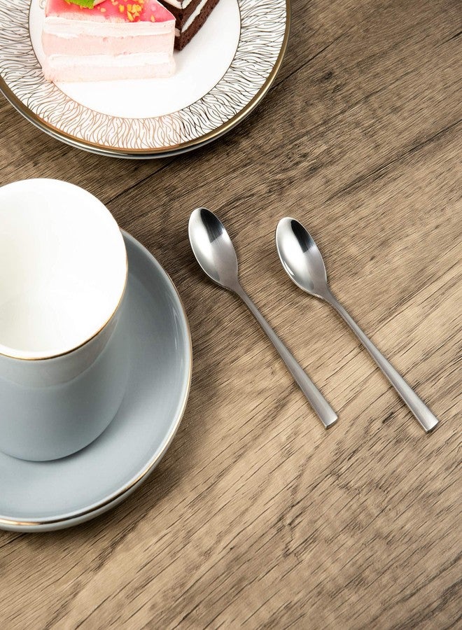 IMEEA Espresso Spoons SUS304 Stainless Steel Turkish Tea Spoons 5.5 Inch Demitasse Set of 6 - Image 4