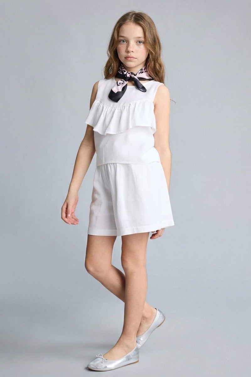 DeFacto Girl Paperbag Fit Shorts - Image 1