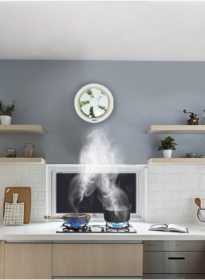 MODI Standard Kitchen Extractor Fan 22W 6-Inch Ultra-Quiet Wall & Ceiling Mounted Exhaust Fan | Silent Ventilation for Bathroom, Kitchen, Laundry & Indoor Air Circulation - Image 5