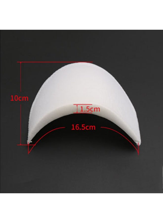 Foam Shoulder Pads Set, Sewing Supplies for Blazer T-Shirt Clothes,5 Pairs（white） - Image 2