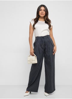 ELLA Pinstriped High Waisted Pants  - Image 4