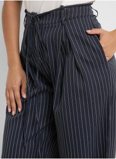 ELLA Pinstriped High Waisted Pants  - Image 3