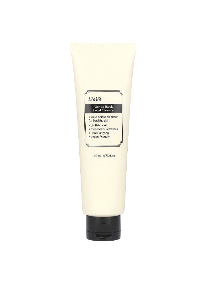 Dear,Klairs Dear, Klairs, Gentle Black Facial Cleanser, 4.73 fl oz (140 ml)  - Image 1