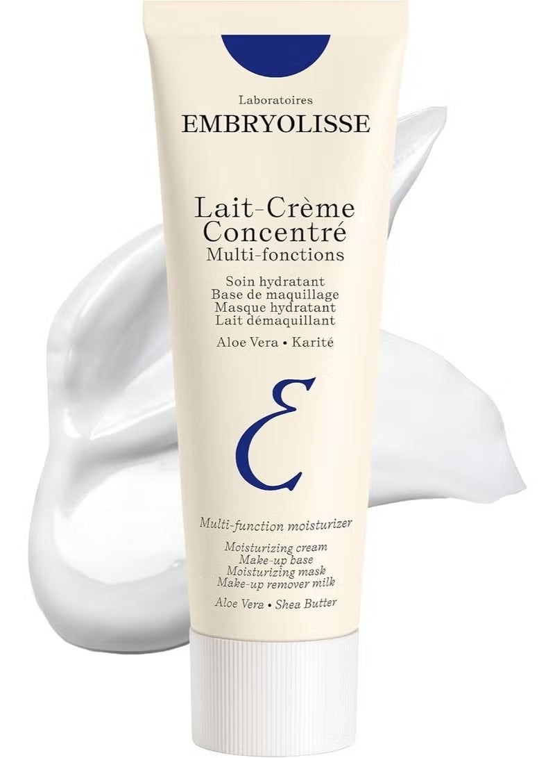 Embryolisse Lait Creme Concentre Multi Function Moisturizer Hydrating Cream For Face Makeup Base And Primer For All Skin Types 75 ml