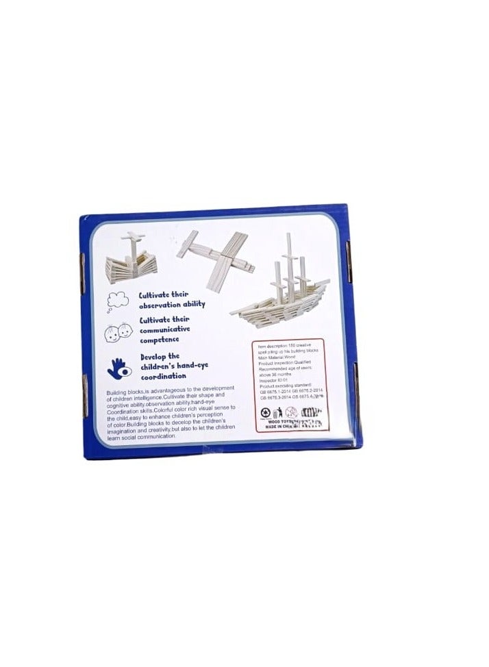 100-piece toy box for children, building towers - Image 2