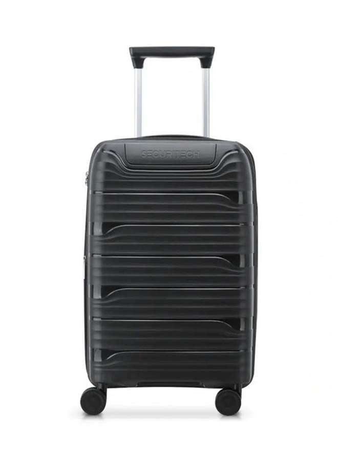 DELSEY Dune Securitech TSA Lock Zipper Closure Carry On Luggage Trolley Black 55 cm 4007801-00 - Image 1