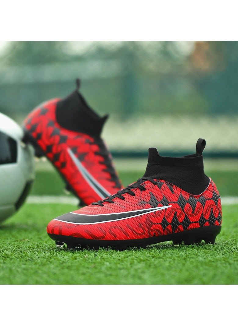 SKT Shiketro Men's soccer cleats for outdoor indoor professional youth boys soccer cleats unisex soccer cleats. - Image 4