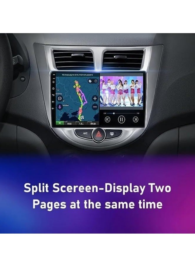 WINCA Android With CD System 7'' Car Stereo GPS Navigation for Hyundai Accent 2012-2015 7 Inch Capacitive Screen Ram 1GB+16GB  Car Radio Support Screen Mirror Link Wi-Fi GPS Bluetooth - Image 3