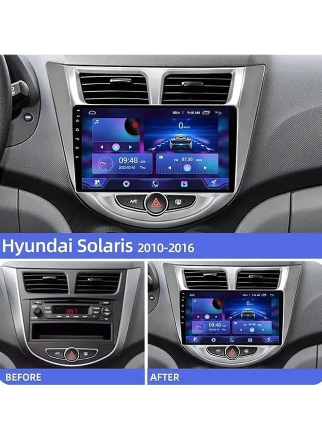 WINCA Android With CD System 7'' Car Stereo GPS Navigation for Hyundai Accent 2012-2015 7 Inch Capacitive Screen Ram 1GB+16GB  Car Radio Support Screen Mirror Link Wi-Fi GPS Bluetooth - Image 4