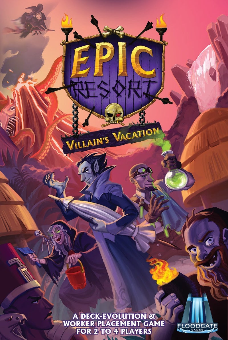 Floodgate Games Epic Resort Villains Vacation Board Game - Image 4