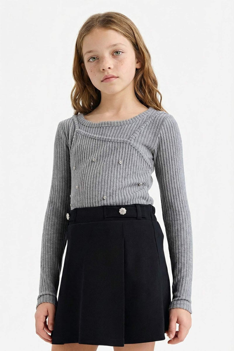 DeFacto Girl Pleated Skort - Image 3