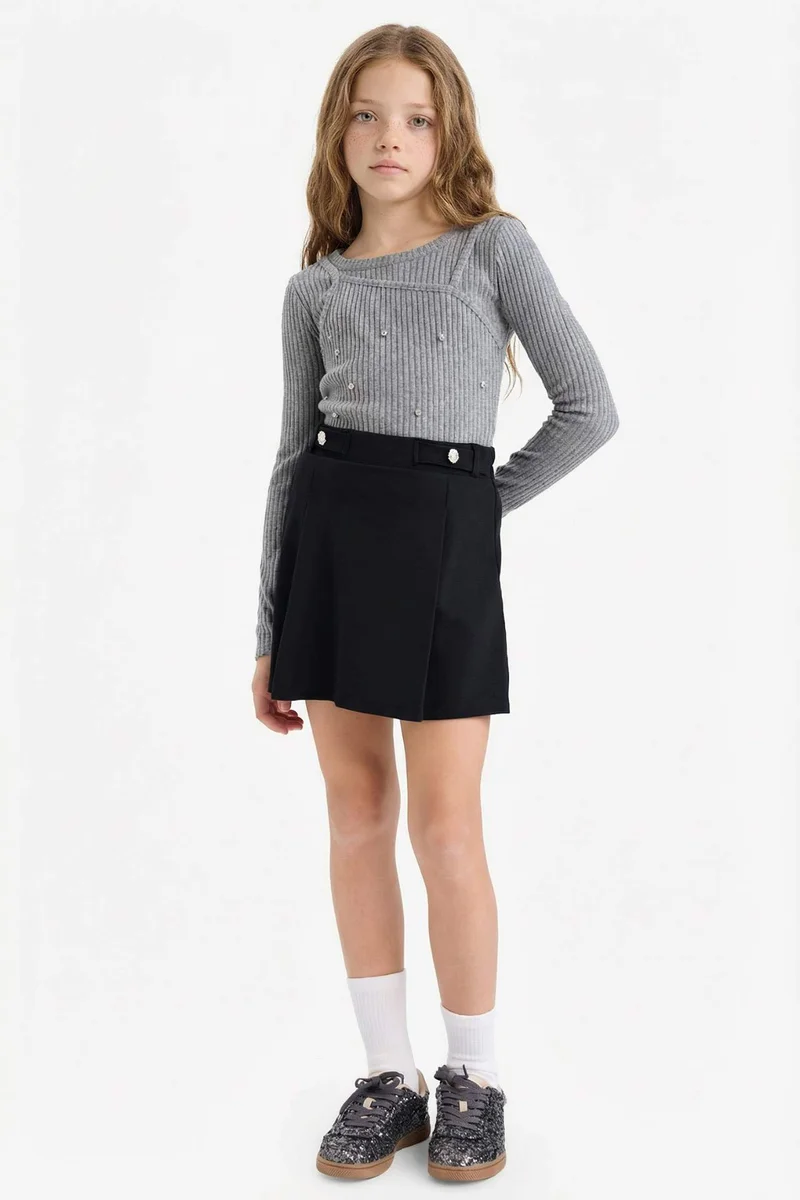 ديفاكتو Girl Pleated Skort