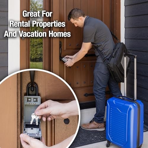 Master Lock High Capacity Key Lockbox, Combination Dial, Removable Shackle - Image 5