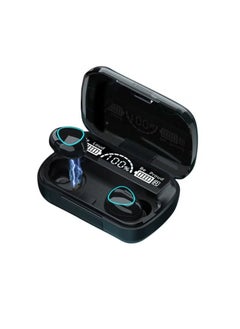 M10 Bluetooth 5.1 True Wireless Earbuds TWS In-Ear Headphones with LED Digital Display, HiFi Stereo Sound, Noise-Reducing Mic, Touch Controls & Charging Case – Portable Bluetooth Earphones for Android, iPhone, Samsung & More