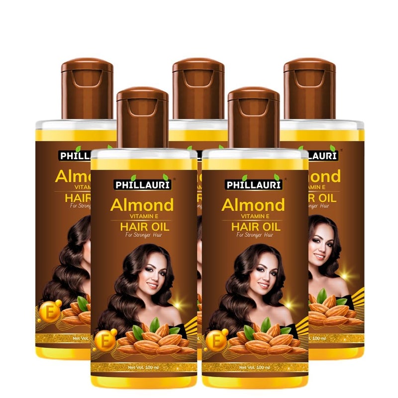 Phillauri Almond And Vitamin E Hair oil Almond Hair oil Almond Hair Oil For Men Almond And Vitamin E Hair Oil Hair Oil For men and women - Image 1