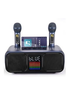 JAJEEK S39 Pro Portable Bluetooth Speaker with 2 Microphones – Wireless Karaoke System, 360° Surround Sound, IPX6 Waterproof, Long Battery Life – Perfect for Parties, Travel & Outdoor Adventures  - Image 2