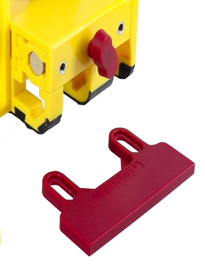 مايلكرافت كعوب بديلة من Milescraft 7205 GrabberPRO™ - كعوب قابلة للتعديل ومُقصوصة بشكل تضحيوي لـ Milescraft #3406. تُساعد على تقليل الارتداد والحفاظ على تحكم أفضل. عبوة من 5 قطع. - Image 2