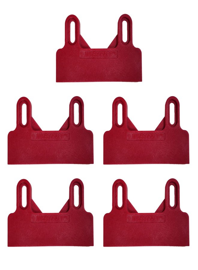 مايلكرافت كعوب بديلة من Milescraft 7205 GrabberPRO™ - كعوب قابلة للتعديل ومُقصوصة بشكل تضحيوي لـ Milescraft #3406. تُساعد على تقليل الارتداد والحفاظ على تحكم أفضل. عبوة من 5 قطع. - Image 1