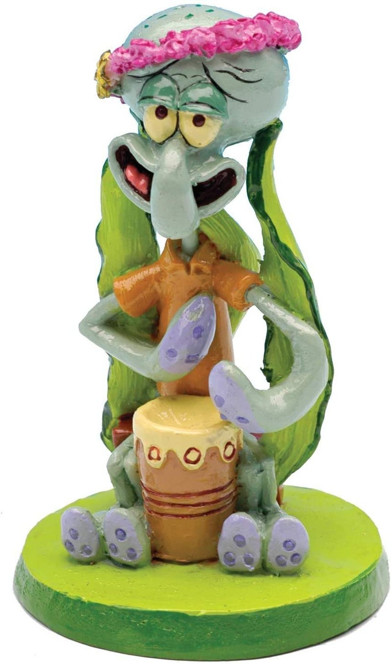 Penn Plax PennPlax Spongebob 7-Piece Officially Licensed Aquarium Ornament Set – Great for Saltwater and Freshwater Fish Tanks – Mini 2" Aquarium Decorations - Image 4