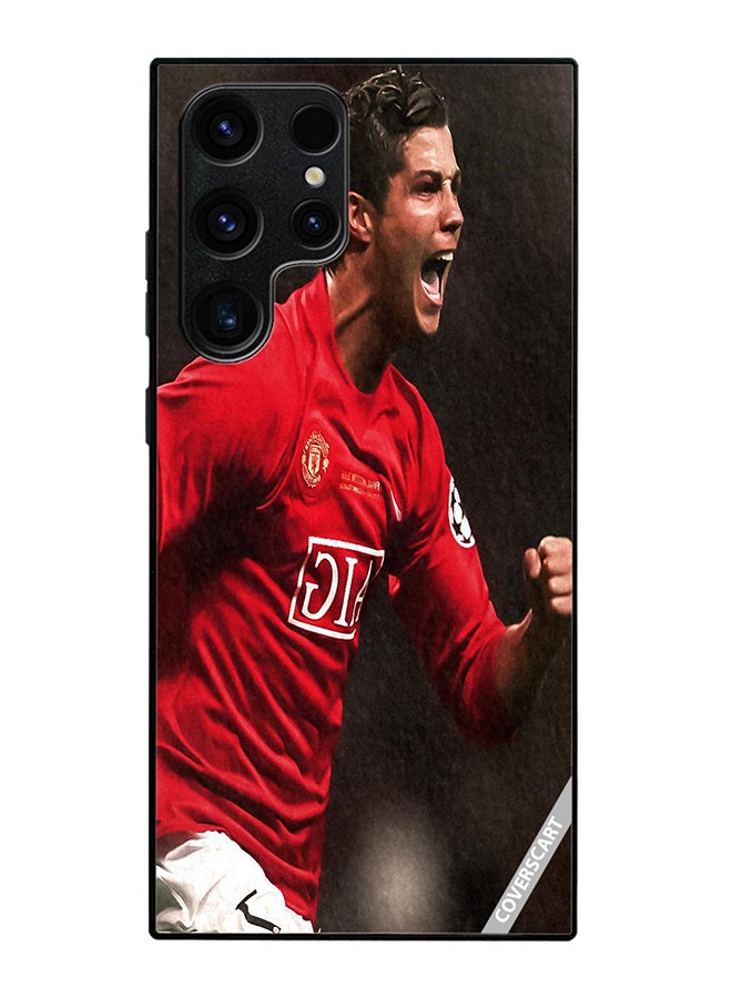 Protective Case Cover For Samsung Galaxy S25 Ultra Ronaldo Design Multicolour
