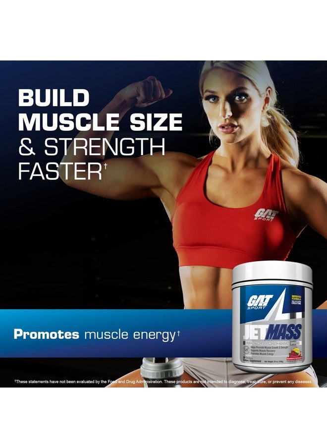 GAT SPORT GAT SPORT JetMass Fact-Acting Volumizing Creatine System, 30 Servings (Tropical Ice)  - Image 5