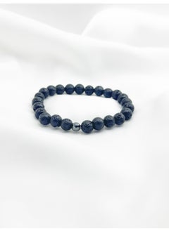 Kehribar Point Amber Point Lav Natural Stone Bracelet  - Image 1