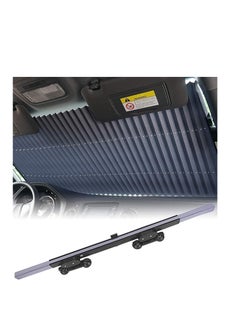 Sunshade-retractable car windshield sunscreen blocks 99% of UV rays to keep your car cool, car sunshade fits the rear window glass of various models with adhesive bases  from Rana store