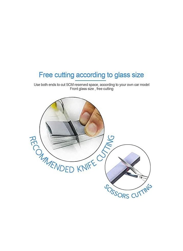 Sunshade-retractable car windshield sunscreen blocks 99% of UV rays to keep your car cool, car sunshade fits the rear window glass of various models with adhesive bases  from Rana store  - Image 5
