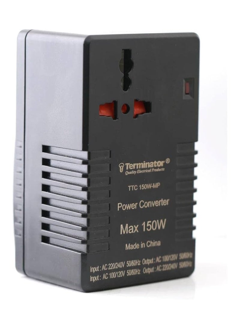 Terminator Converter With Multi Travel Plug & Socket (150W) - Image 1