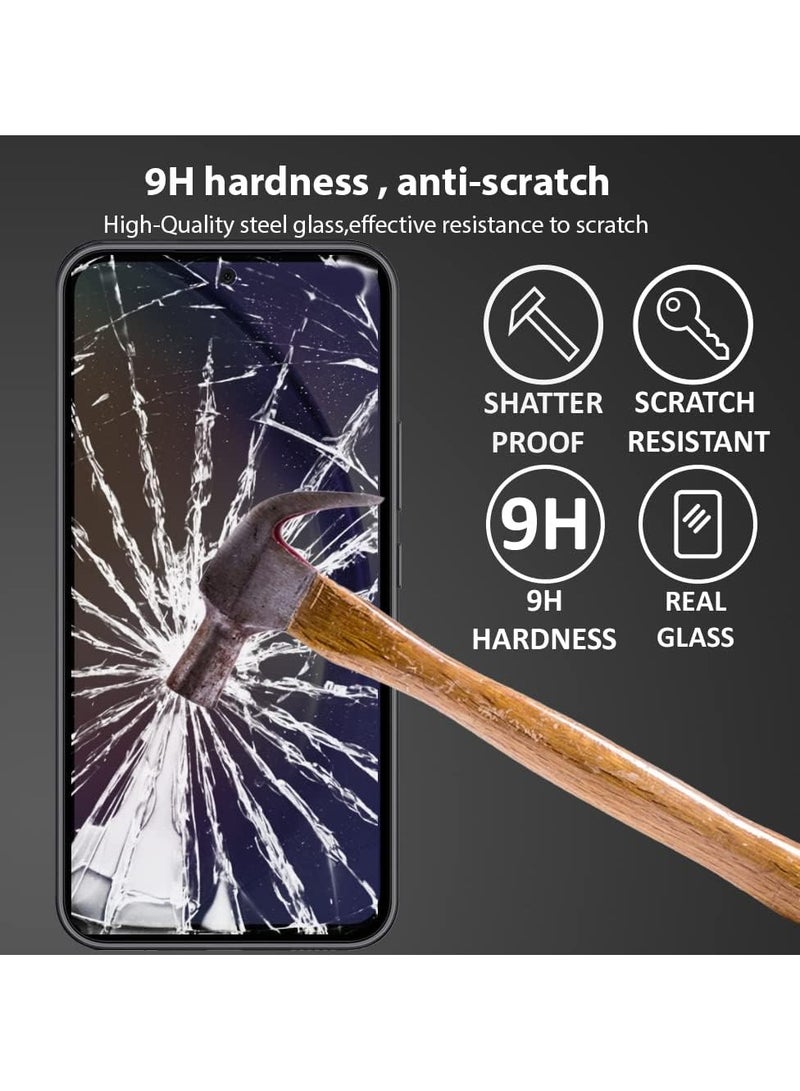 MIGOFAST Samsung Galaxy A54 5G Privacy Screen Protector Privacy Tempered Glass Screen Protector, Anti-Peep 9H Hardness Tempered Glass, Anti-Spy Privacy Protector Film Anti-scratch - Image 3