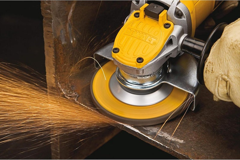 Dewalt 115mm 900W Paddle Switch Angle Grinder - Image 5